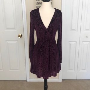 Free people velvet dress